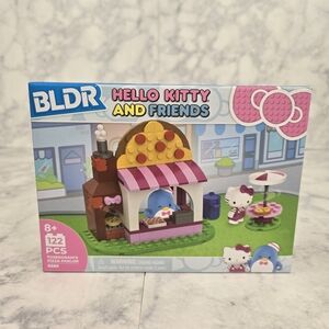 BLDR Hello Kitty Tuxedosam's Pizza Parlor Building Set